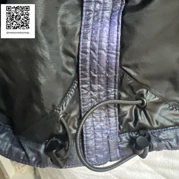 The North Face - Size Small - ThermoBall Cosmic Galaxy Purple Stars Puffer Vest - Picture 7 of 14